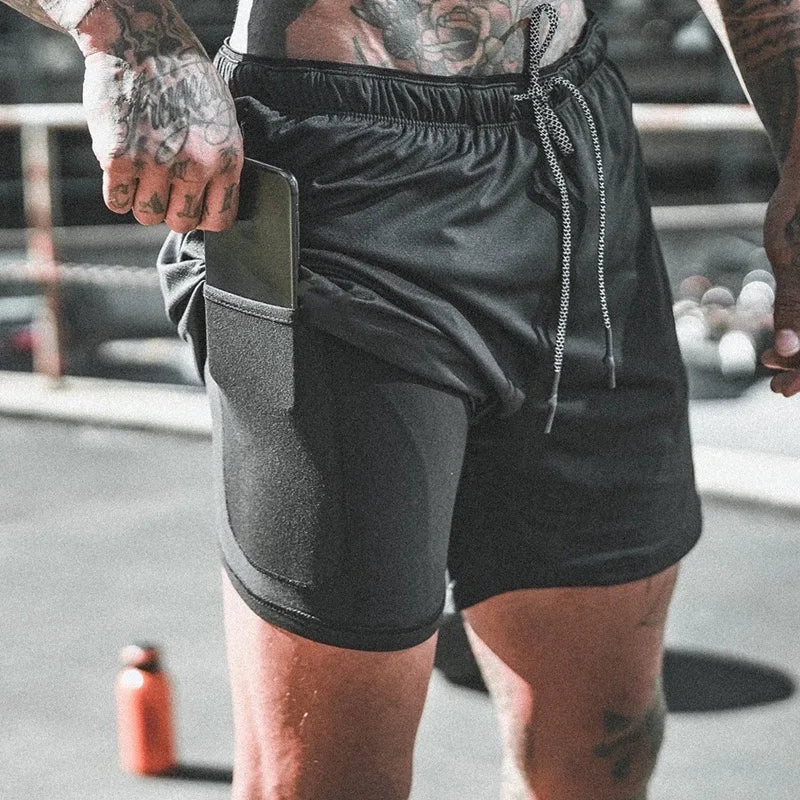 Camouflage Run Shorts