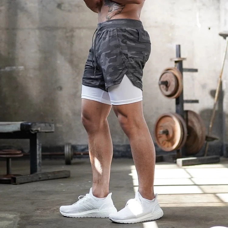 Camouflage Run Shorts