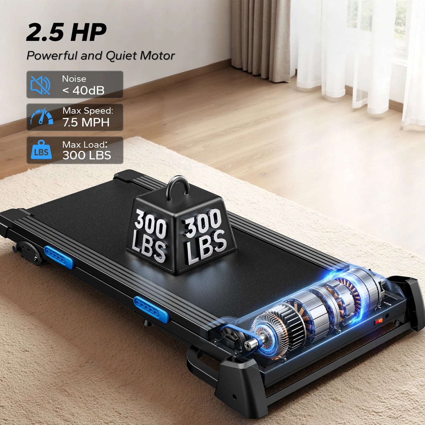 MERACH Foldable Treadmill