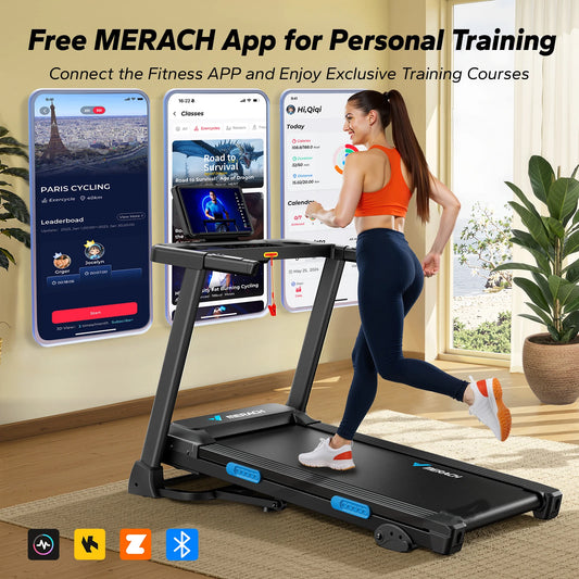 MERACH Foldable Treadmill