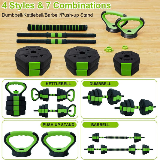 66lbs/88lbs Dumbbell Set