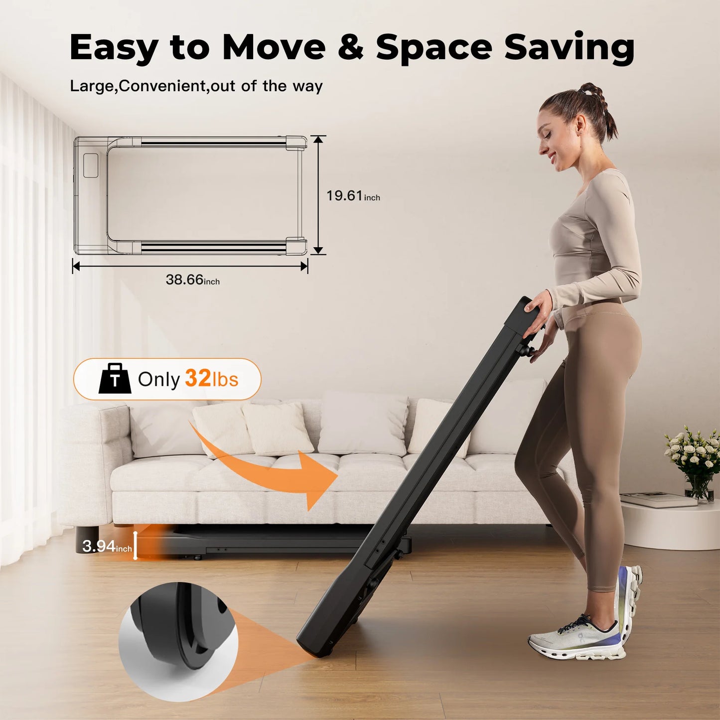 Walking Pad Treadmill